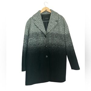 Talbots Wool Blend Coat Women Winter Jacket Lined Pockets Size 12